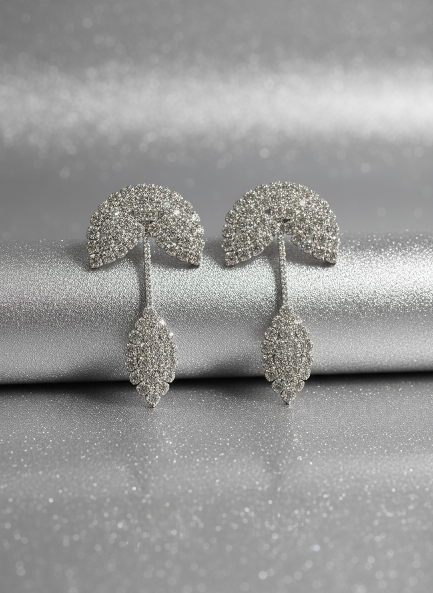 Leaf Design Necklace Set